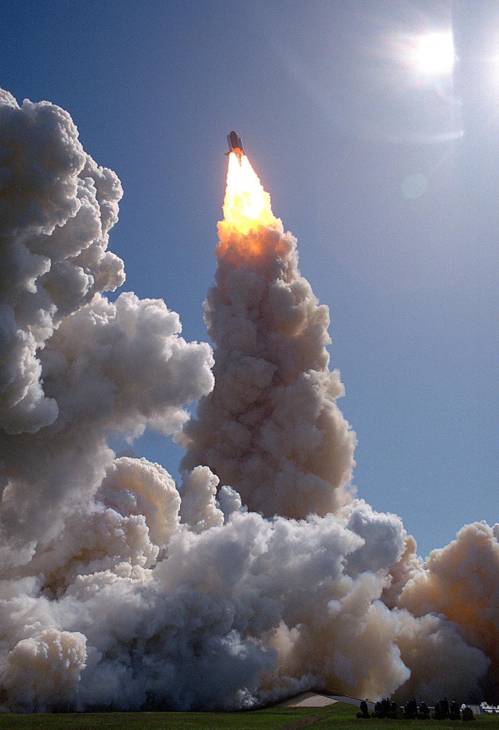 Free Image of Shuttle Journey 