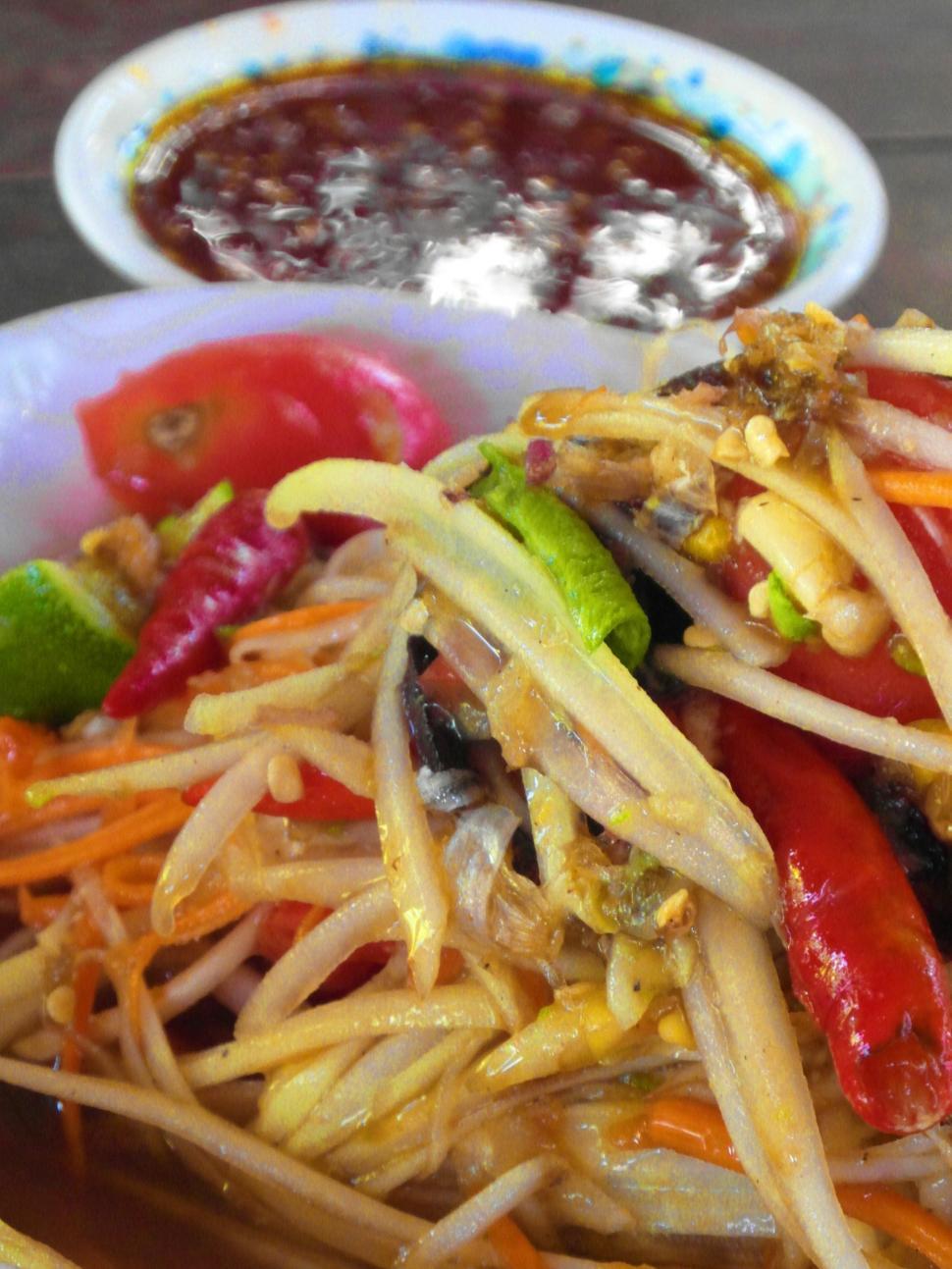Free Image of Spicy Crab Salad 