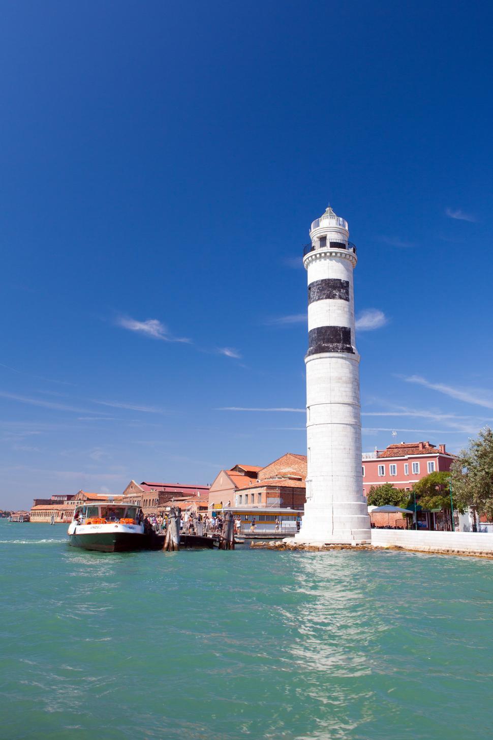 Free Image of Murano lighthouse 