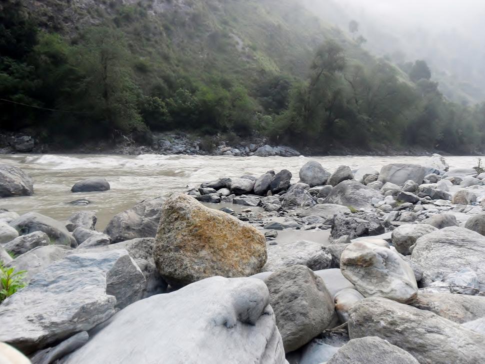 Free Image of White Rocks in River Banks 