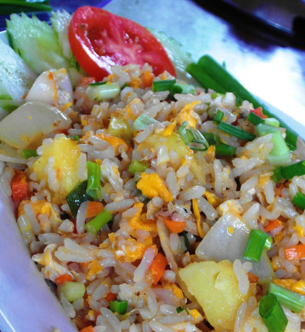 Free Image of Stir Fried Rice 