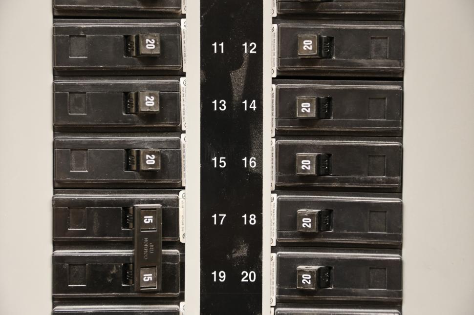 Free Image of Electric Breaker Box 