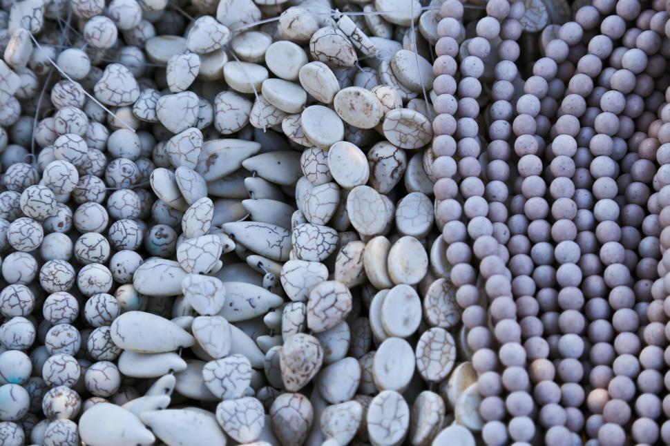 Free Image of Grey Beads 