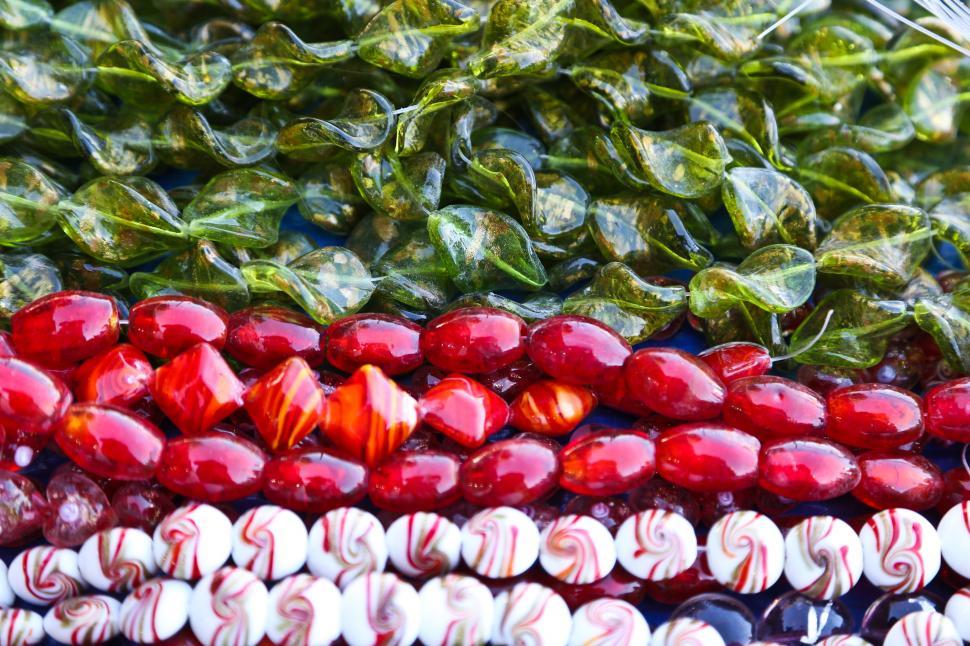 Free Image of Glass Beads 