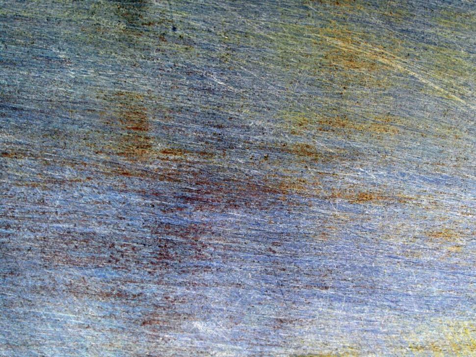 Free Image of Scratched Metal Grunge Background 