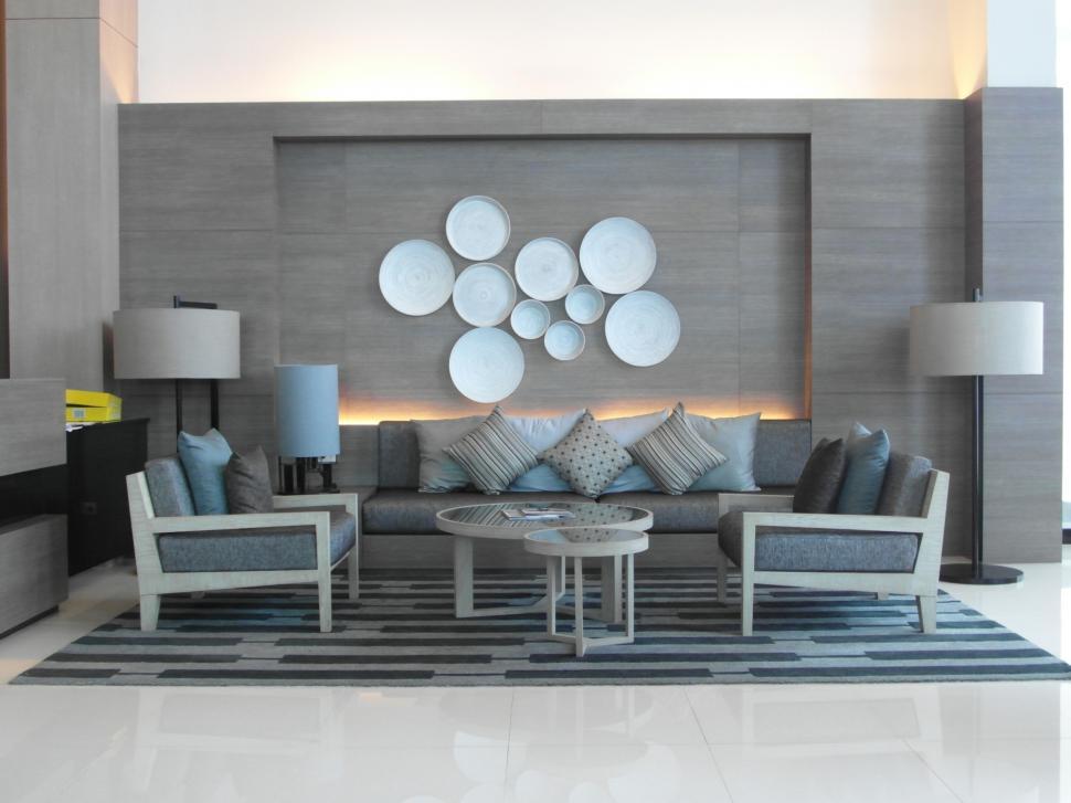 Free Image of Hotel Lobby Seating 
