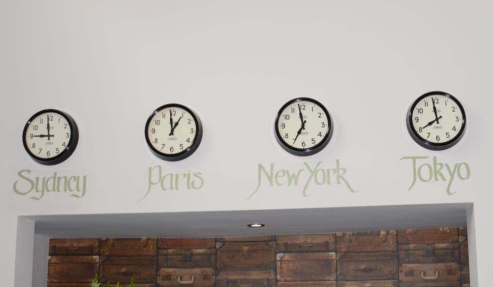 Free Image of World Clocks  