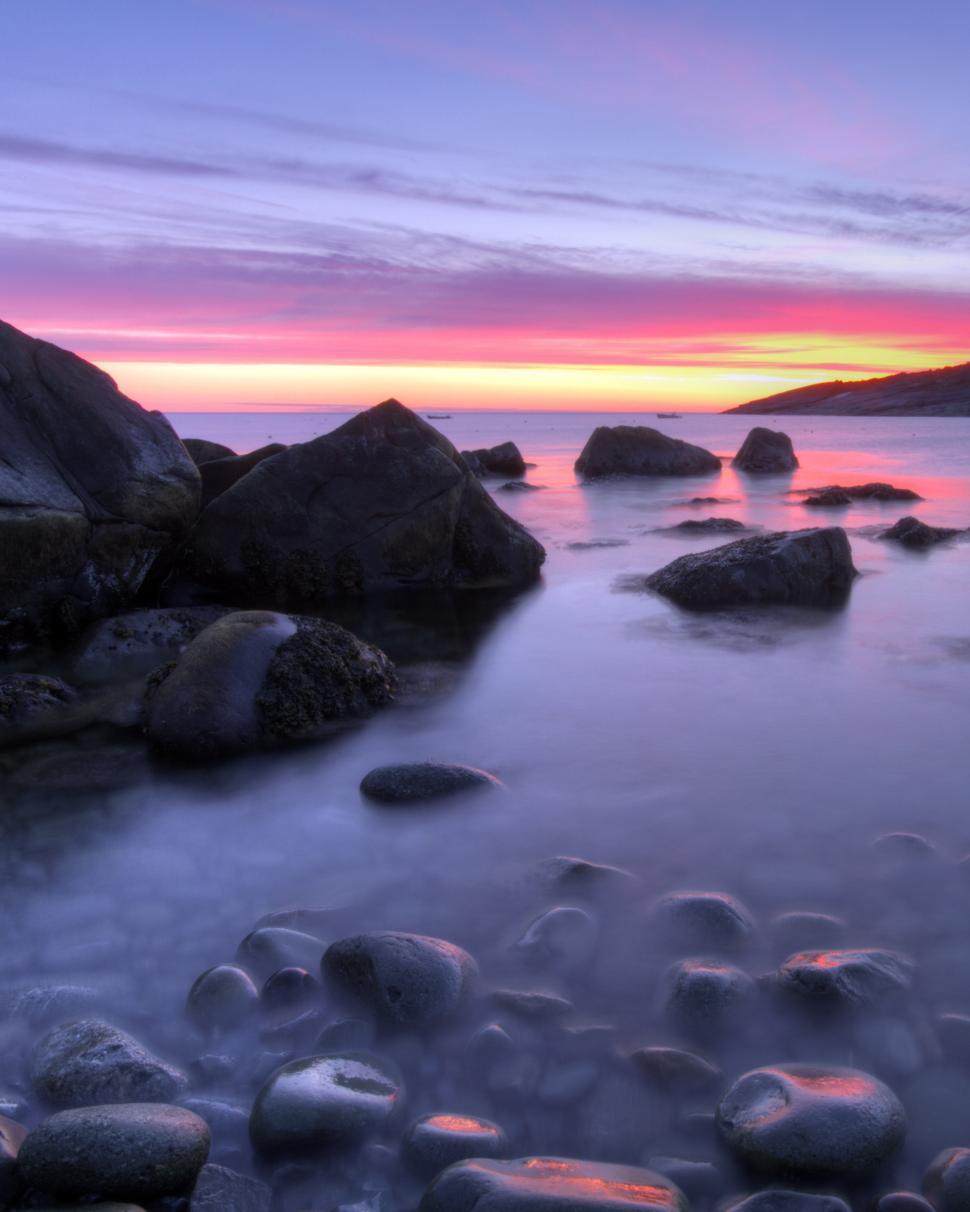 Free Image of Ocean Sunrise 