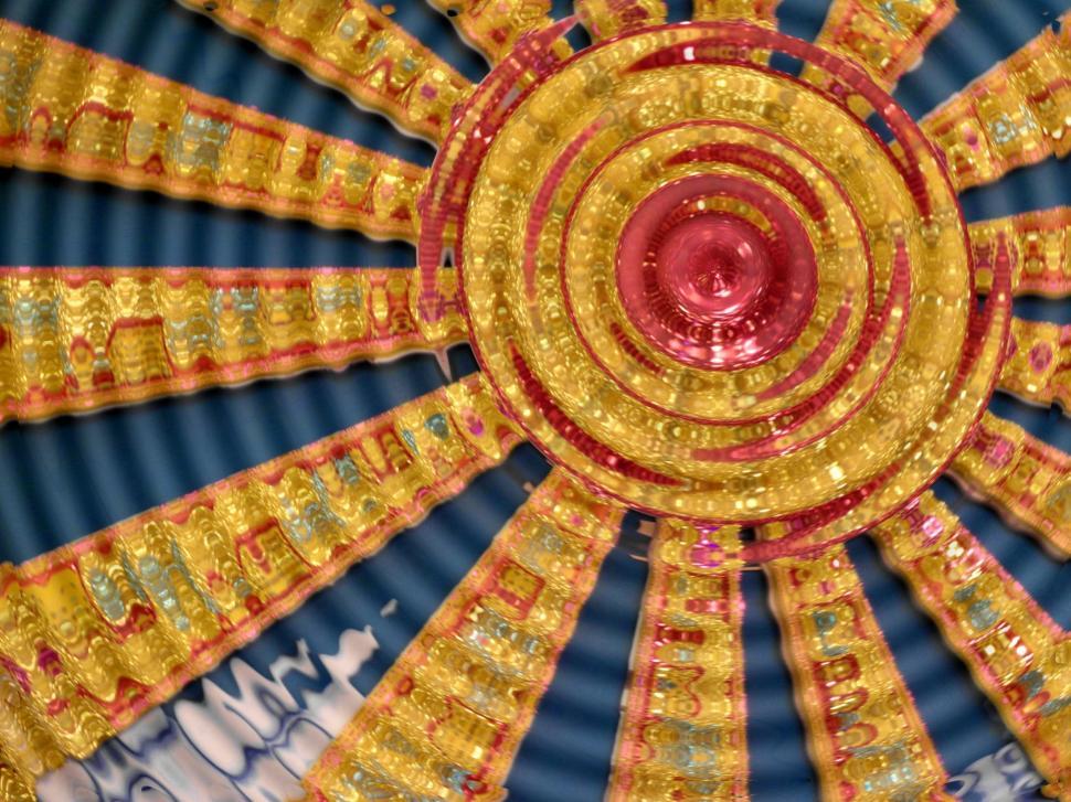 Free Image of Abstract Sunbeams 