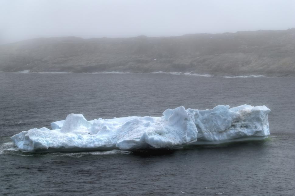 Free Image of Icebergs 