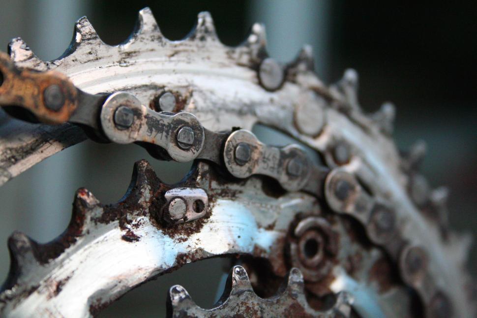 Free Image of Cycling - Close up cogs 