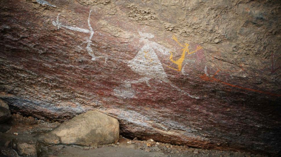 Free Image of Australian Cave Paintings 