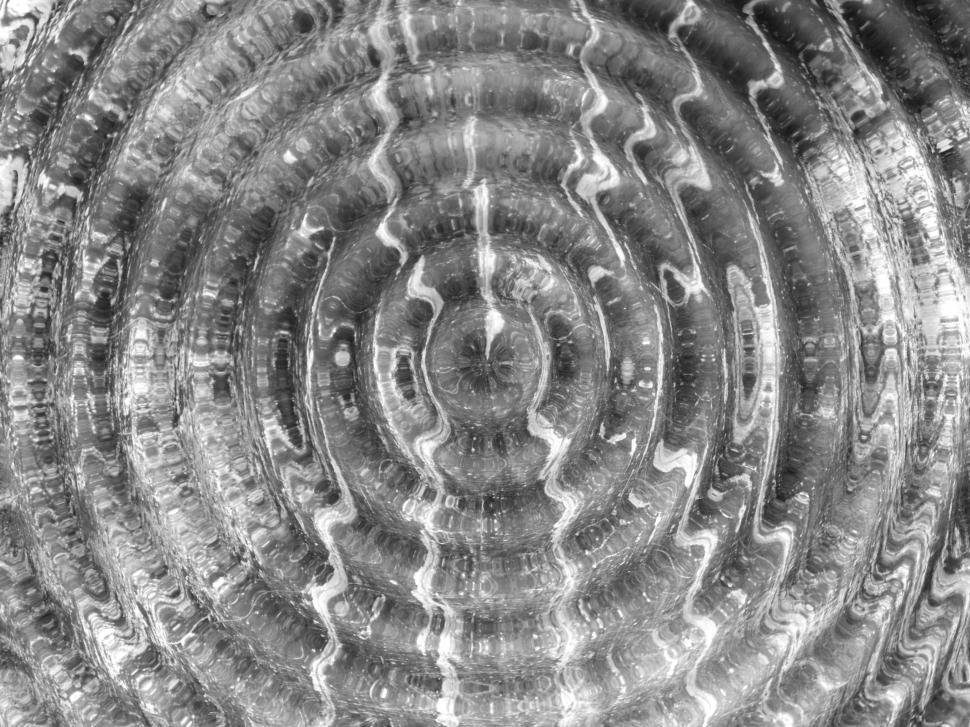 Free Image of Grey Abstract Ripple 