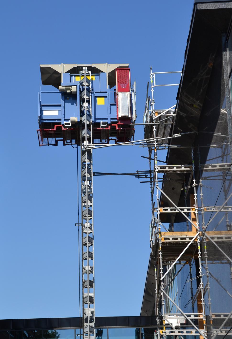 Free Image of Construction hoist/elevator 
