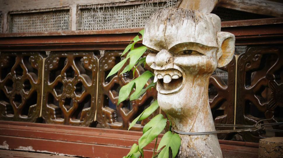 Free Image of Bali Statues 