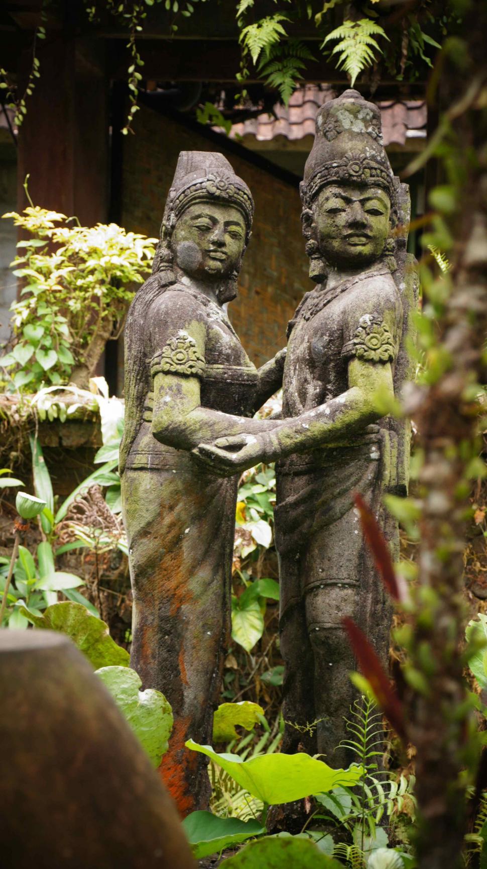 Free Image of Bali Statues 