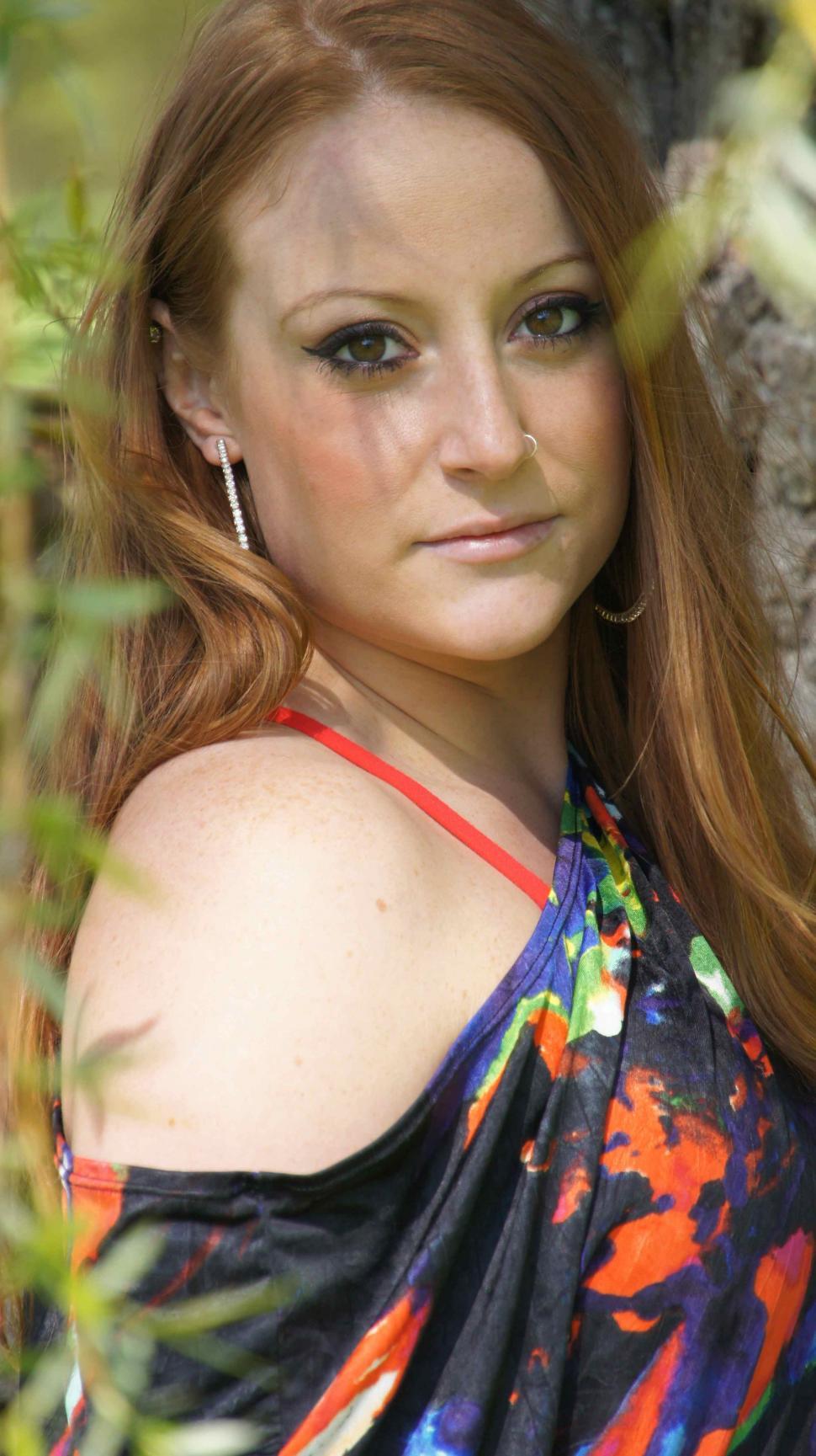 Free Image of Woman in the Tree 