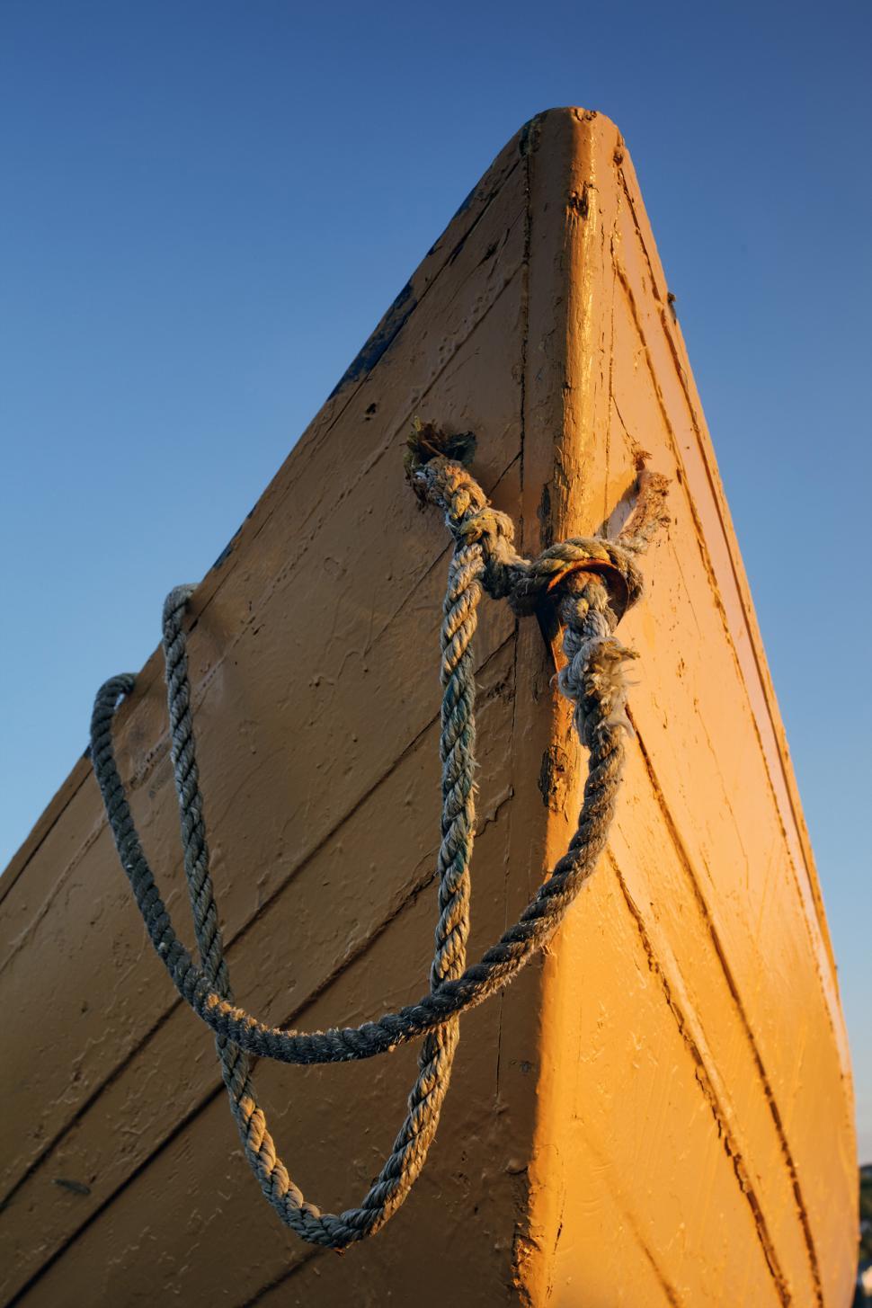 Free Image of Dory boat - Front View 