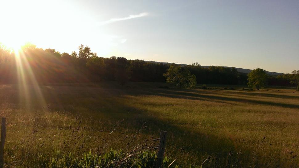 Free Image of Country Sunset 