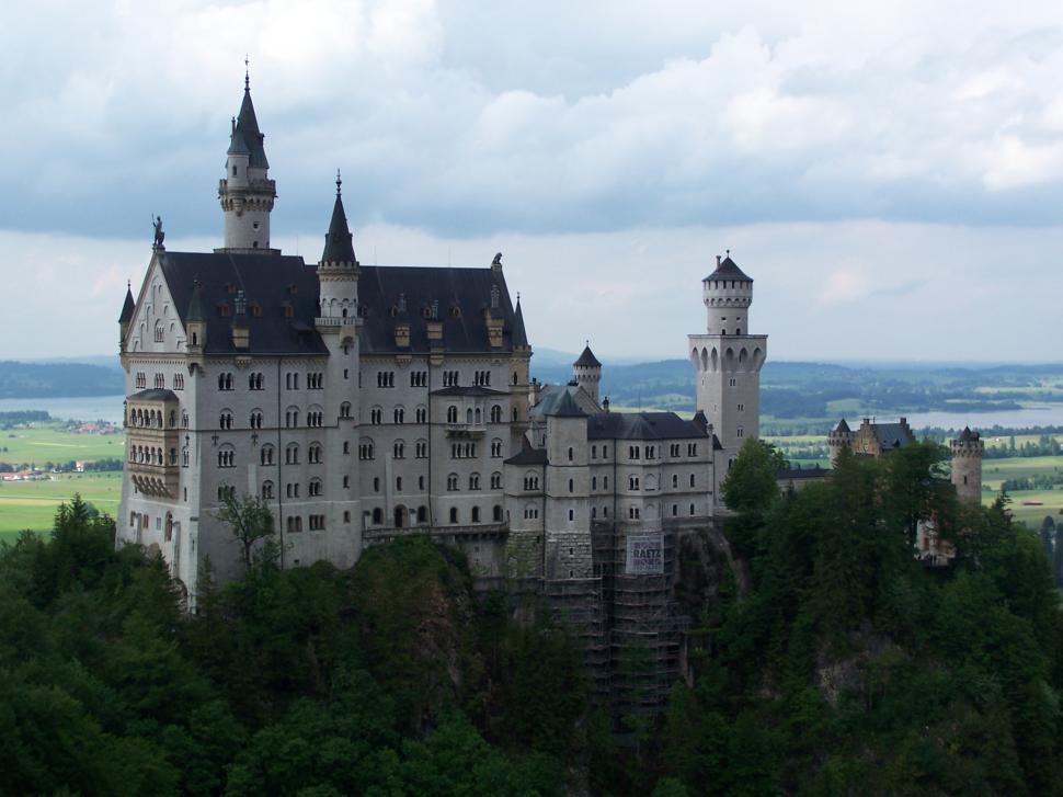 Free Image of Neuschwanstein Castle in Germany 