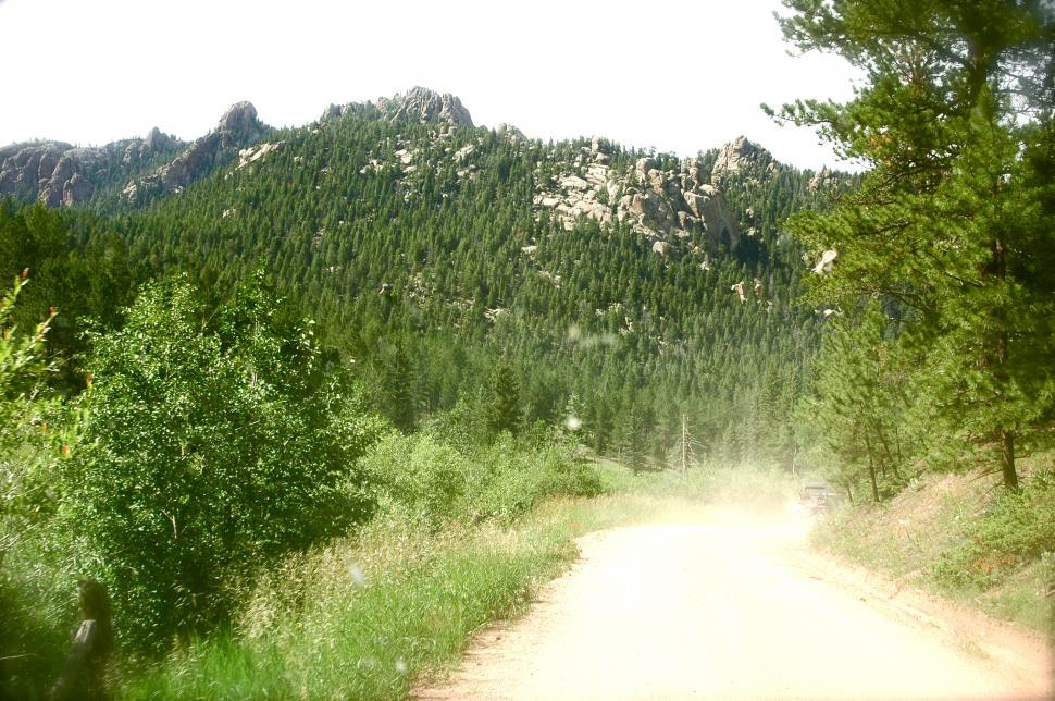 Free Image of Lonely Dirt Country Road 