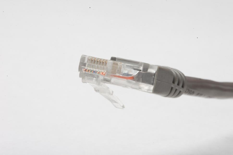 Free Image of Cat5 ethernet network cable 