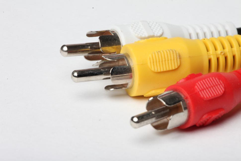 Free Image of Component cables 