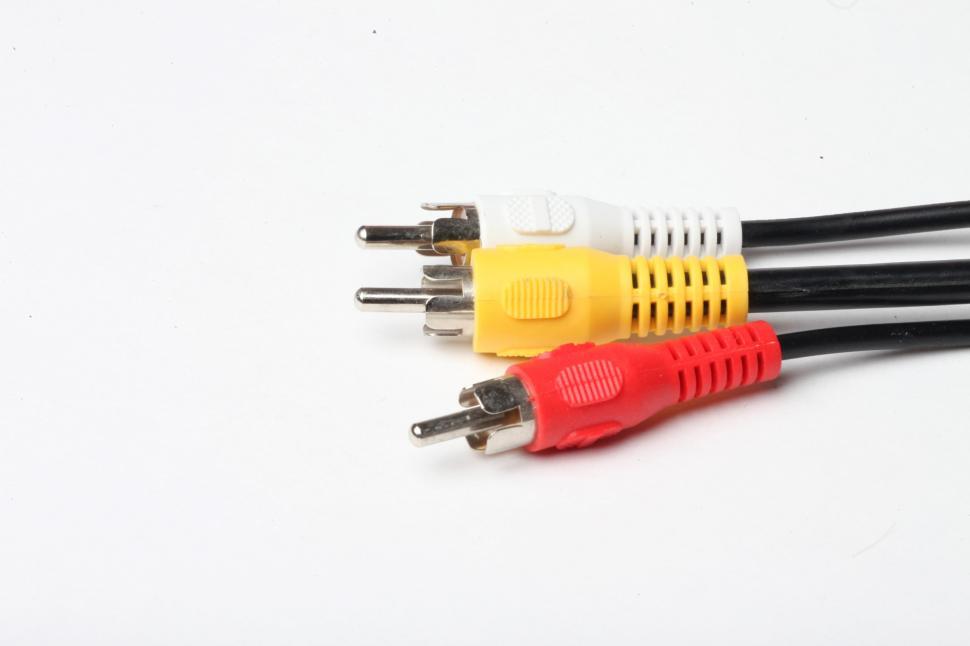 Free Image of Component cables 