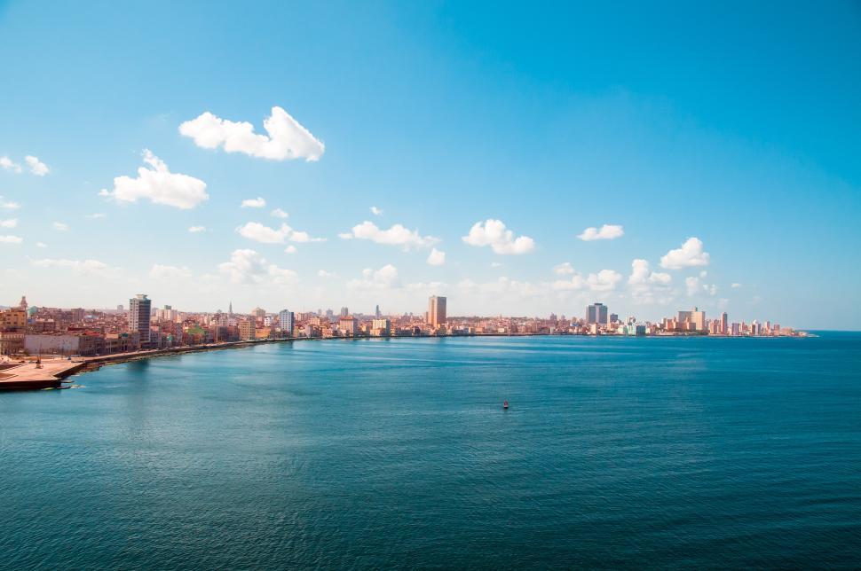 Free Image of Havana, Cuba shoreline 