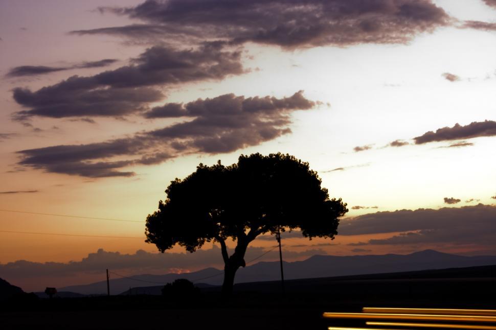 Free Image of sunset 