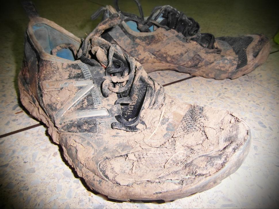 Free Image of Muddy Sport Shoes 