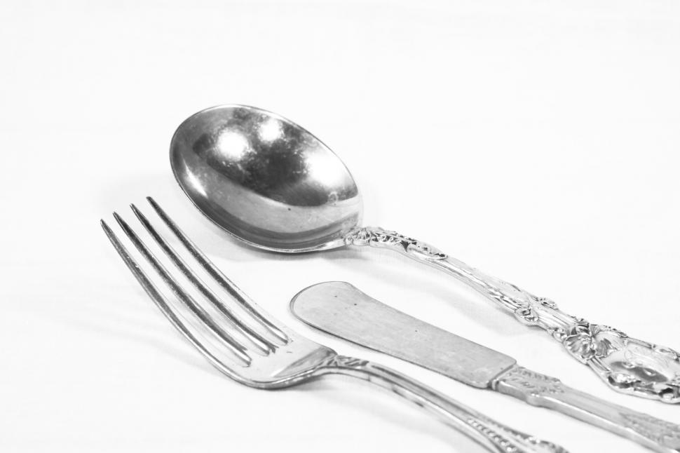 Free Image of silverware 