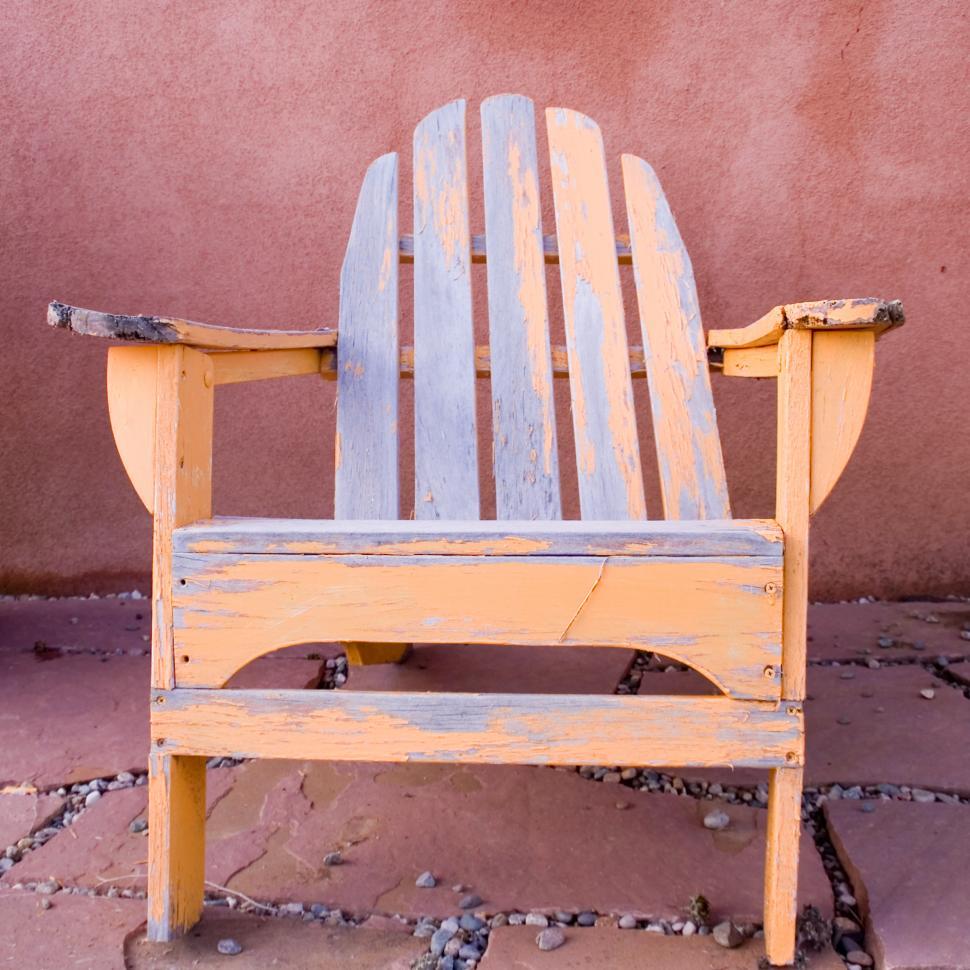 Free Image of old beach chair 