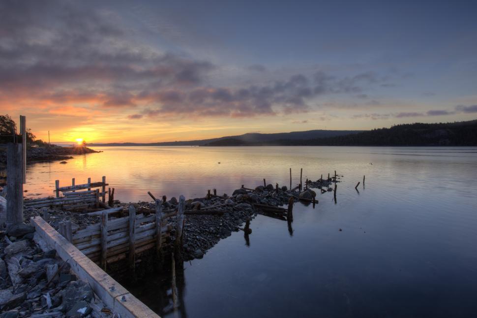 Free Image of Old wharf 