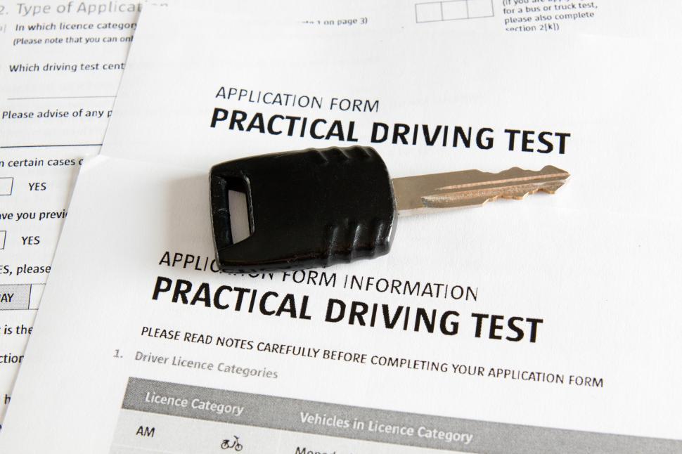 Free Image of Driver test 