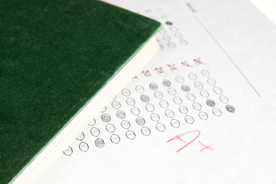 Free Image of School test 