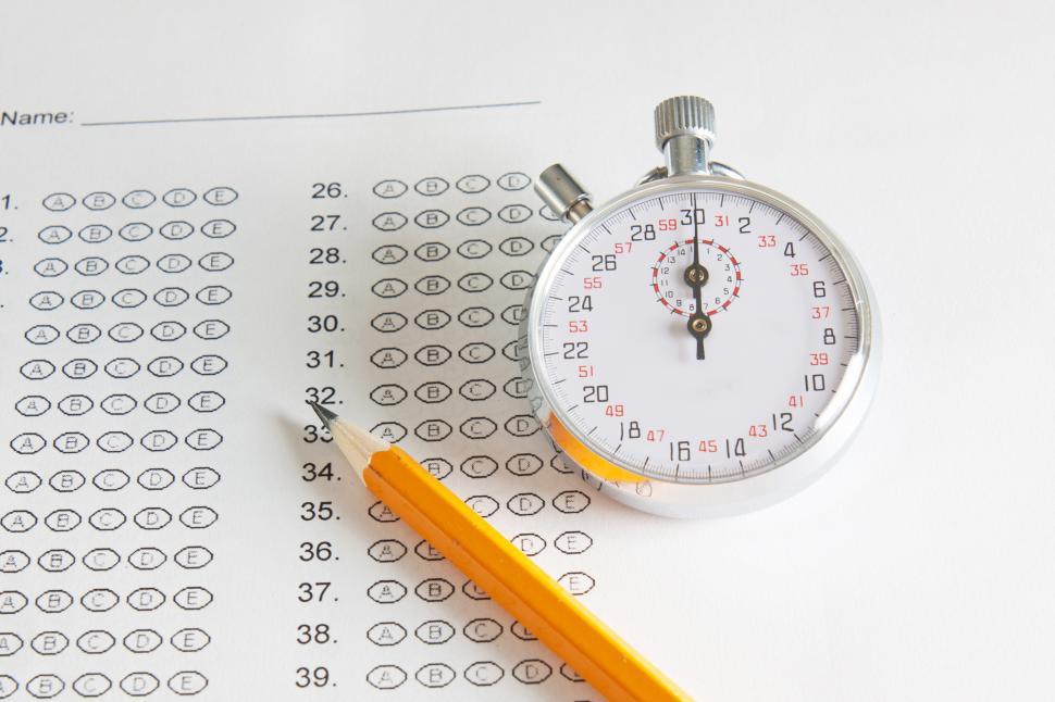 Free Image of School test 