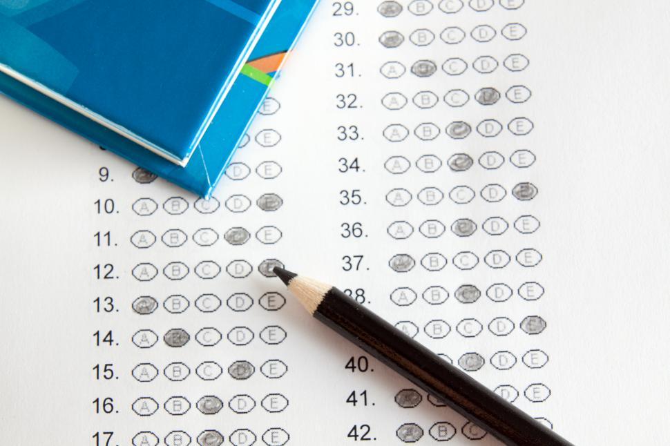 Free Image of School test 