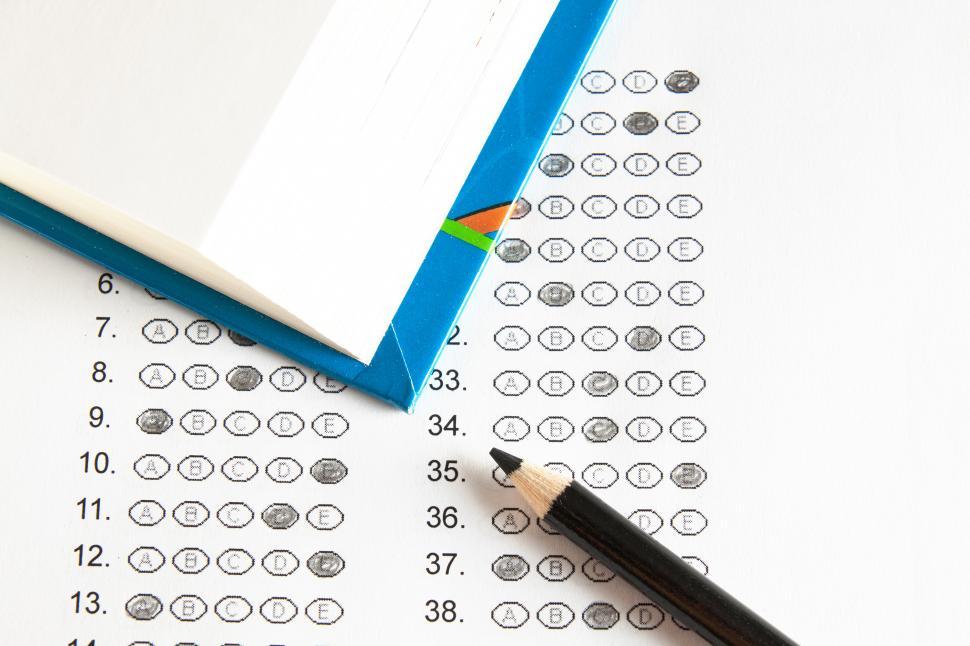 Free Image of School test 