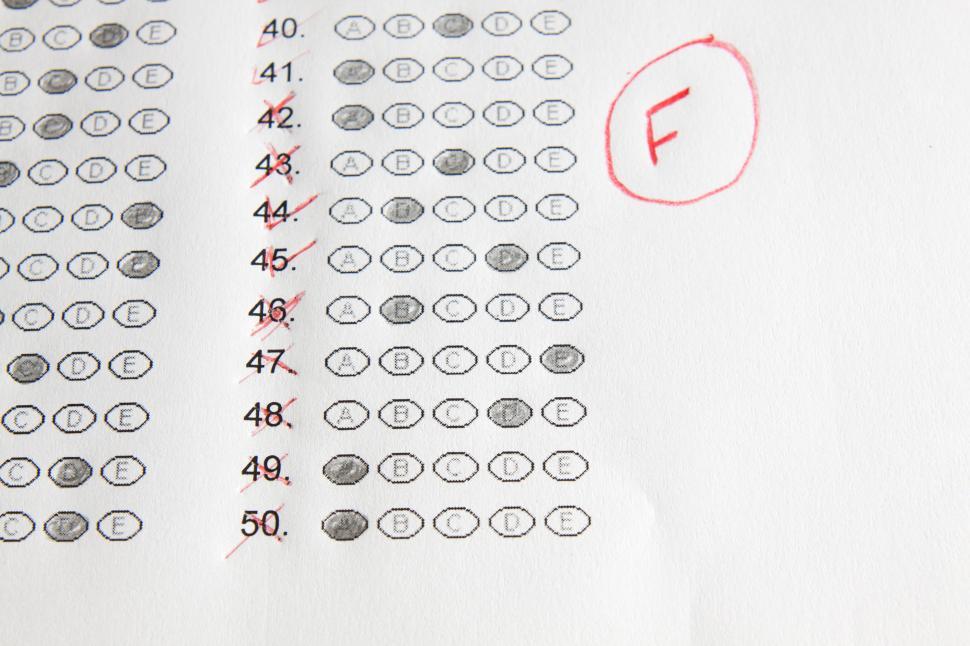 Free Image of School test 