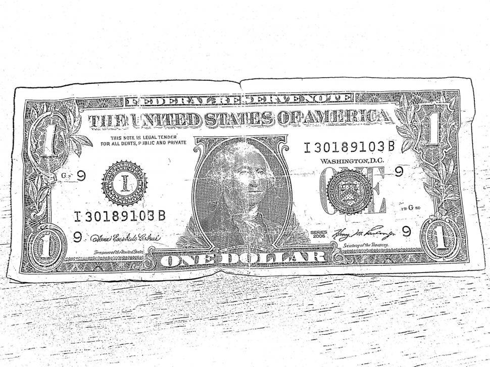 Free Image of Betcha A Dollar 