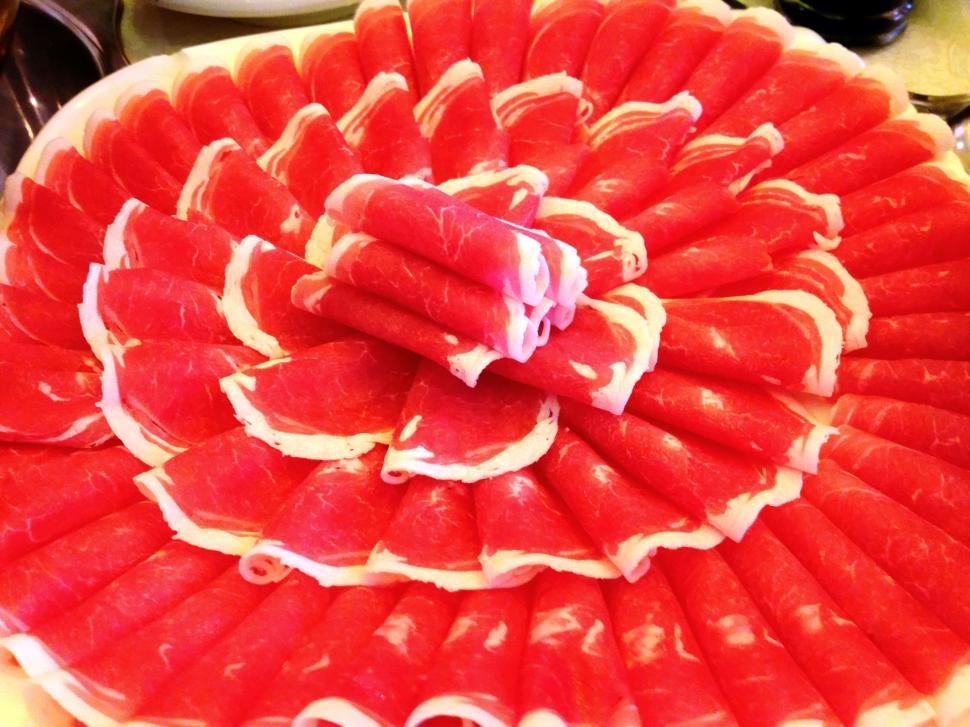 Free Image of Lamb Platter 