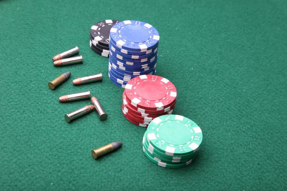 Free Image of Gambling with bullets 