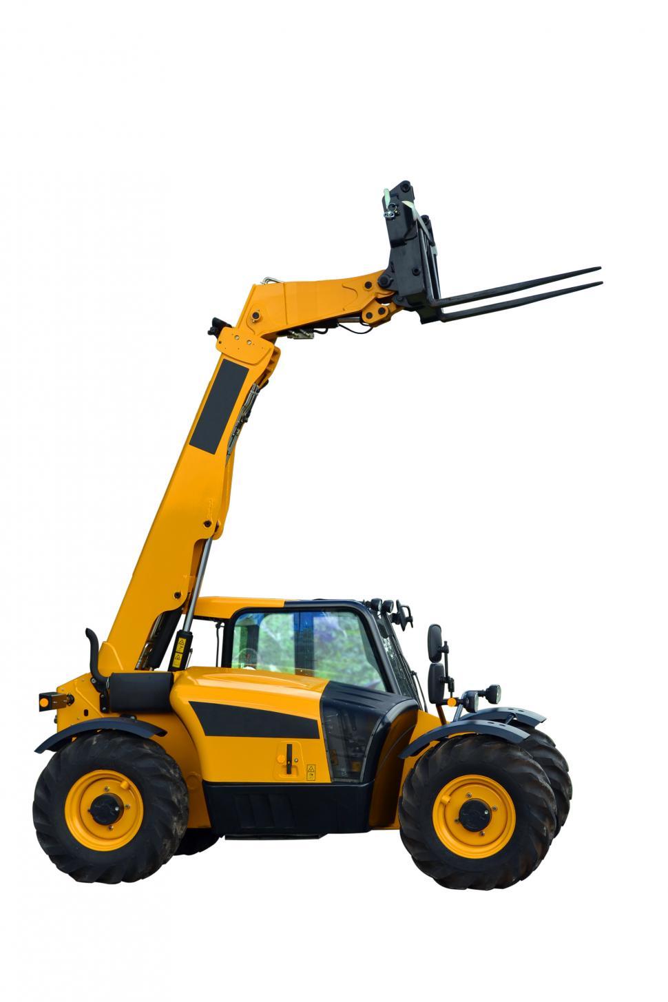 Free Image of Isolated telescopic handler 