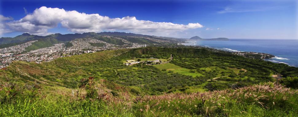 Free Image of Diamond Head Crater 
