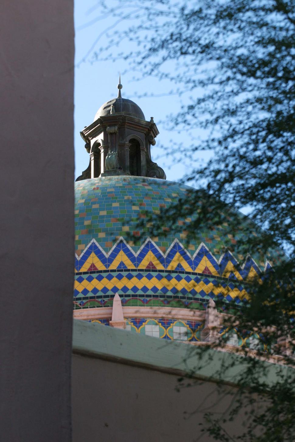 Free Image of Tucson dome obscured 