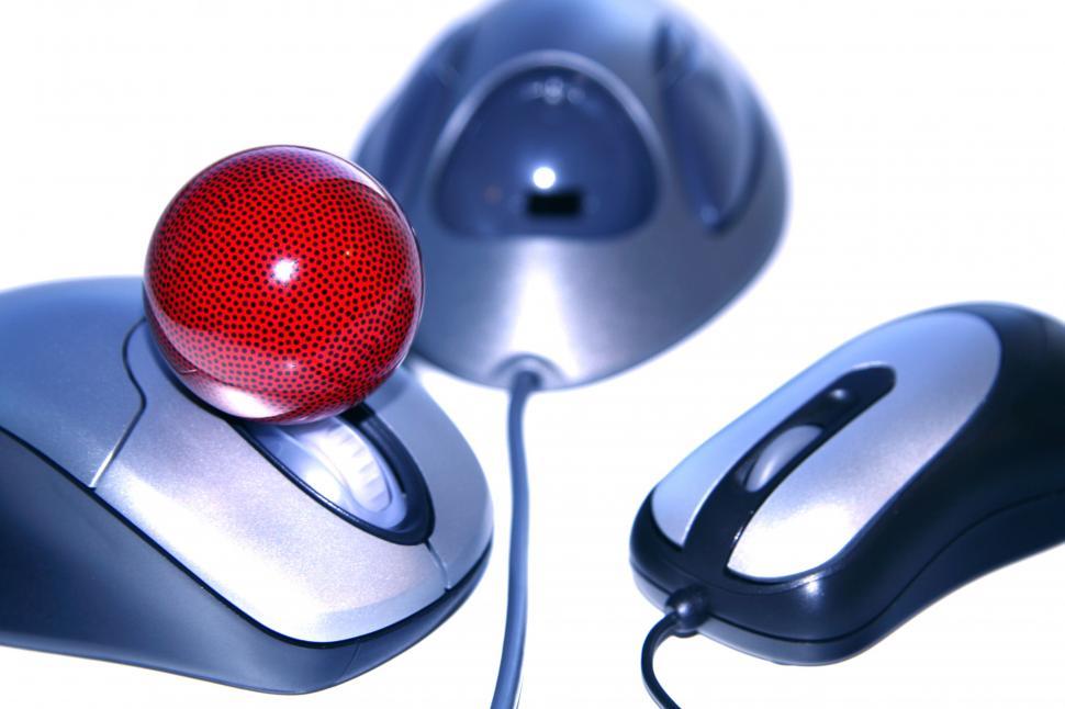 Free Image of Mouses and Trackball 