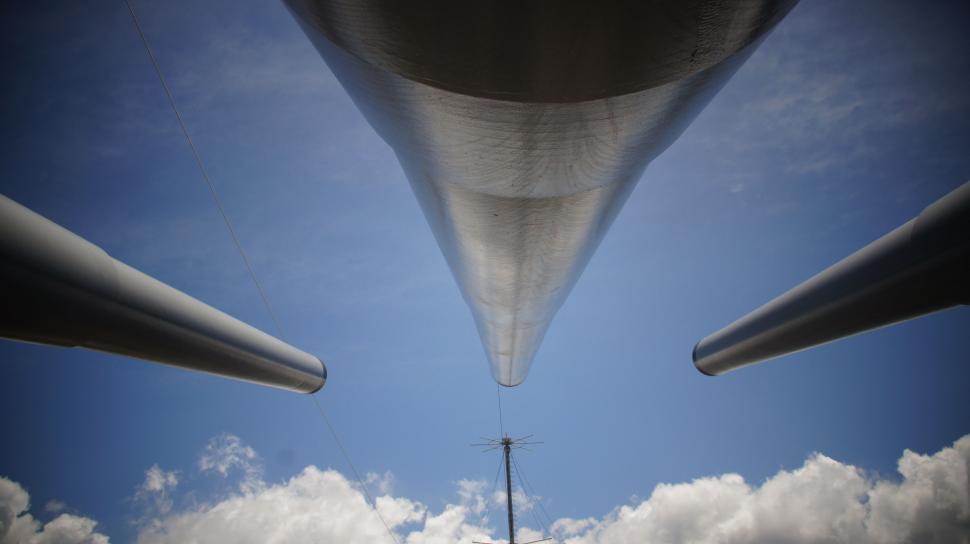 Free Image of Navy Turrets  