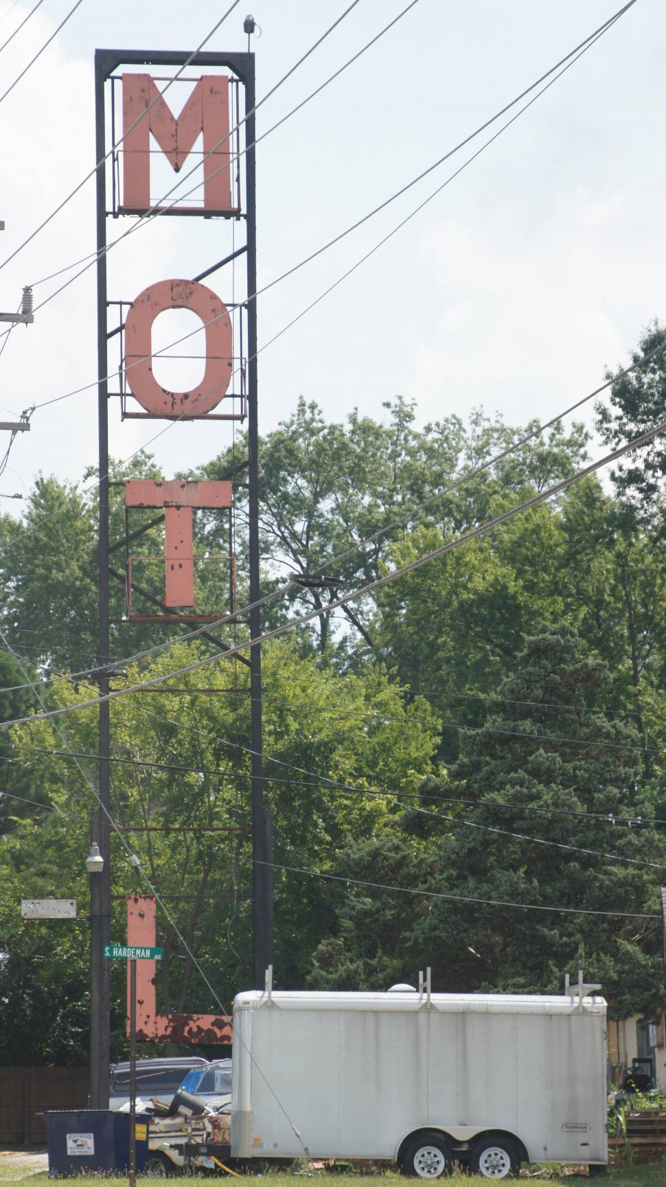 Free Image of Abandoned Motel 