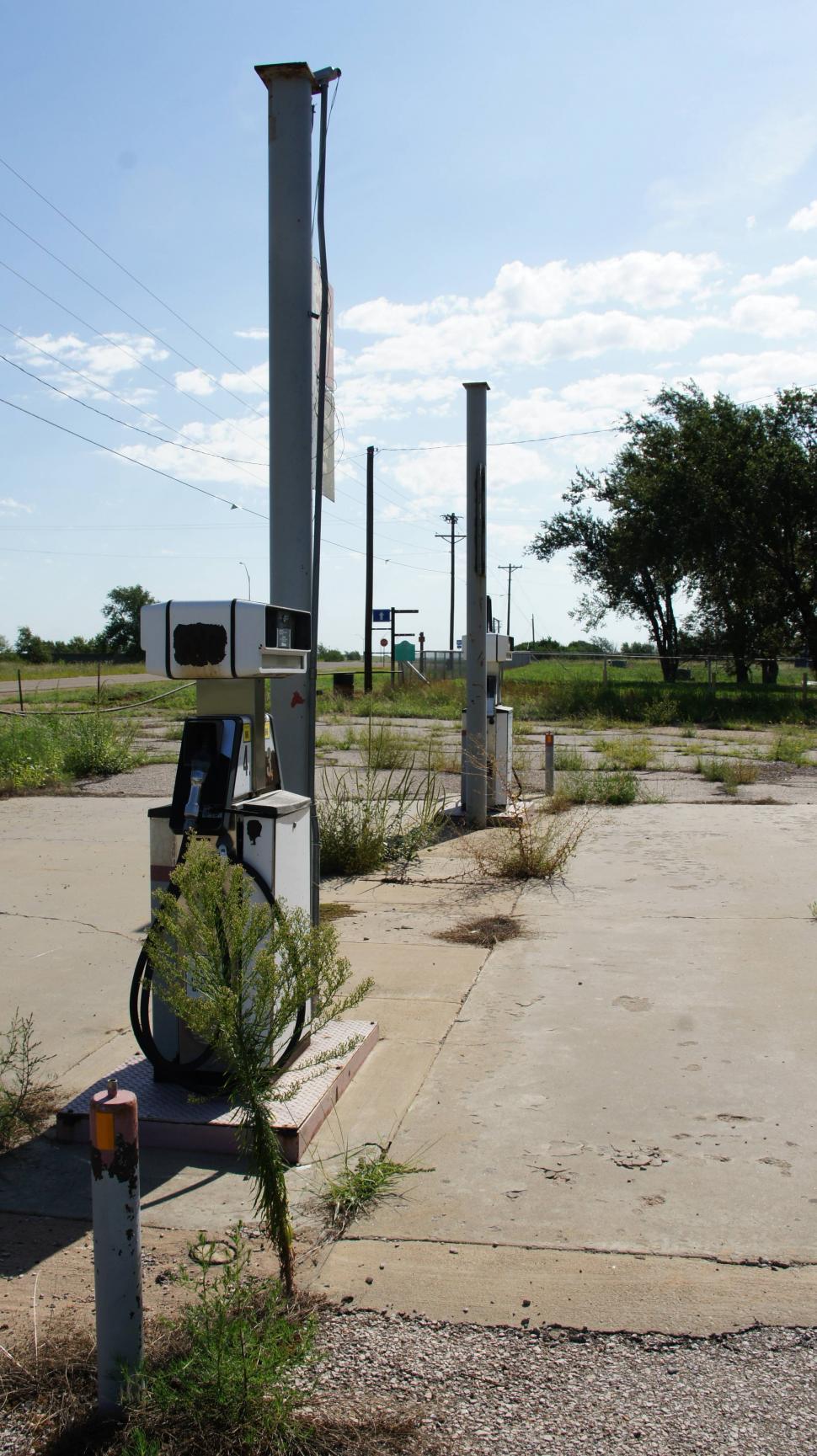 Free Image of Abandoned Gas Station 